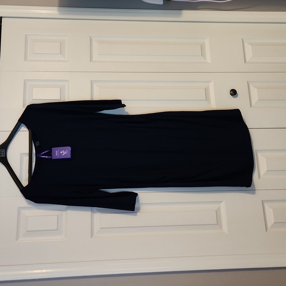 Navy Seraphine Maternity Dress NWT - Picture 1 of 5